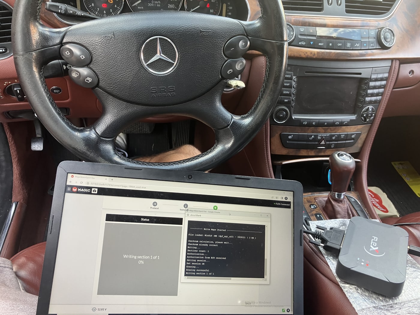 Mercedes 320CDI Chiptuning Miskolc és Kazincbarcika környéke EGR DPF ADBLUE Hardcut Popcorn